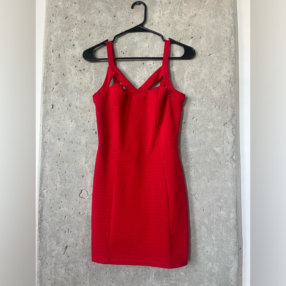 charlotte russe red dress
